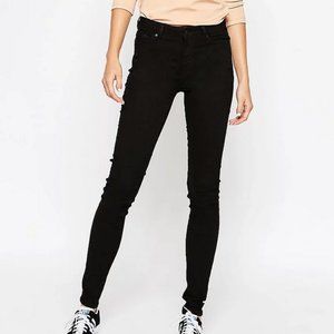 NWOT Weekday Body High Waist Super Stretch Skinny Jeans